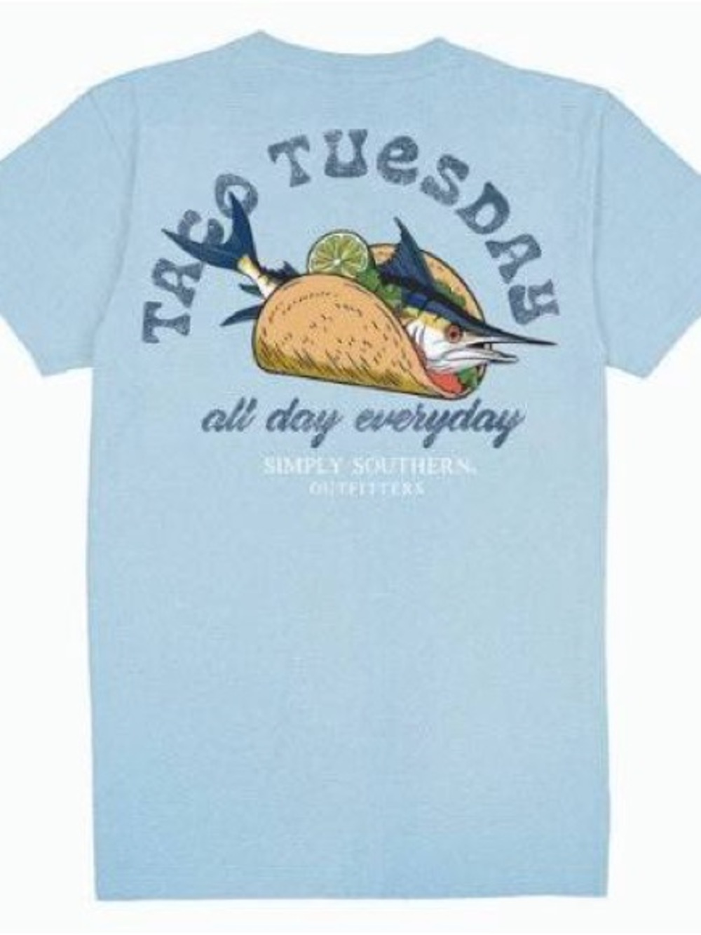 🍀 Simply Southern Tacos All Day Unisex T-Shirt